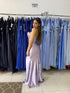 VESTIDO TOMARA QUE CAIA DRAPEADO LATERAL VESTIDO DE FESTA PETRA FINA